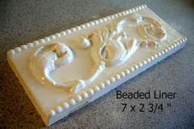 Beaded Liner from Andersen Ceramics