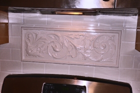 Large Classic Scroll installed in Kitchen