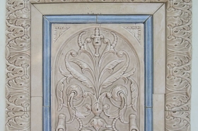 Small Acanthus Liners for Decorative Ceramic tile