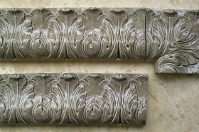 Acanthus Liners and Corner in discontinued glaze