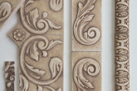 Bordeaux tile for Decorative Wall Insert