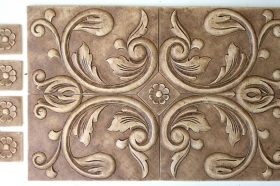 Floret tile from Andersen Ceramics