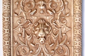 Lion Panel and Henry's liner for Decorative Kitchen tiles